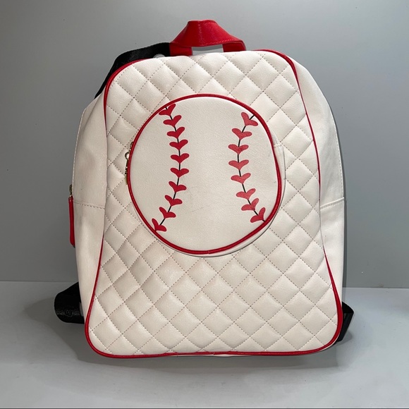 Betsey Johnson Handbags - Betsey Johnson Luv Betsey baseball backpack NWT